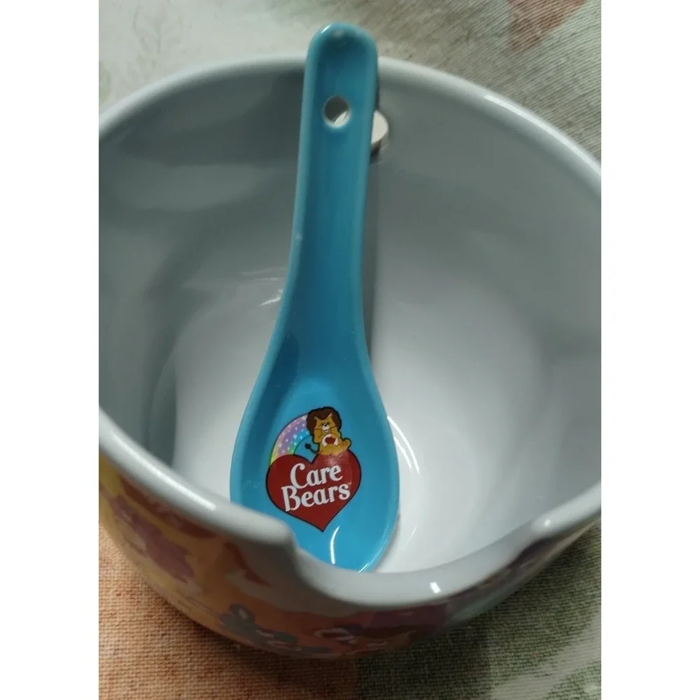Care Bears CultureFly Ceramic Ramen Bowl and Spoon Set 18oz Multicolor 2024‎